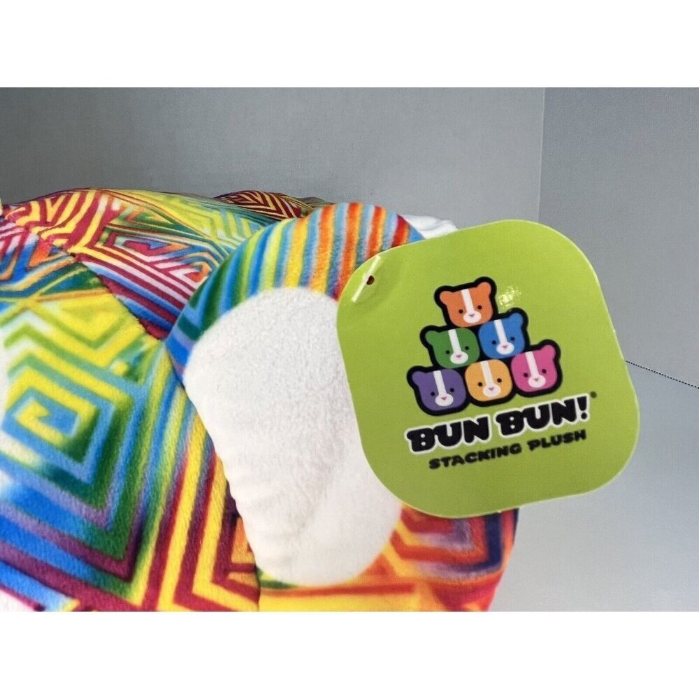Bun Bun Rainbow Monkey Plush Stuffed Animal Stuffie - Picture 6 of 7